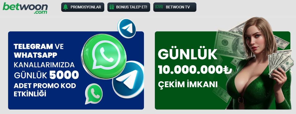 betwoon finansal işelemler